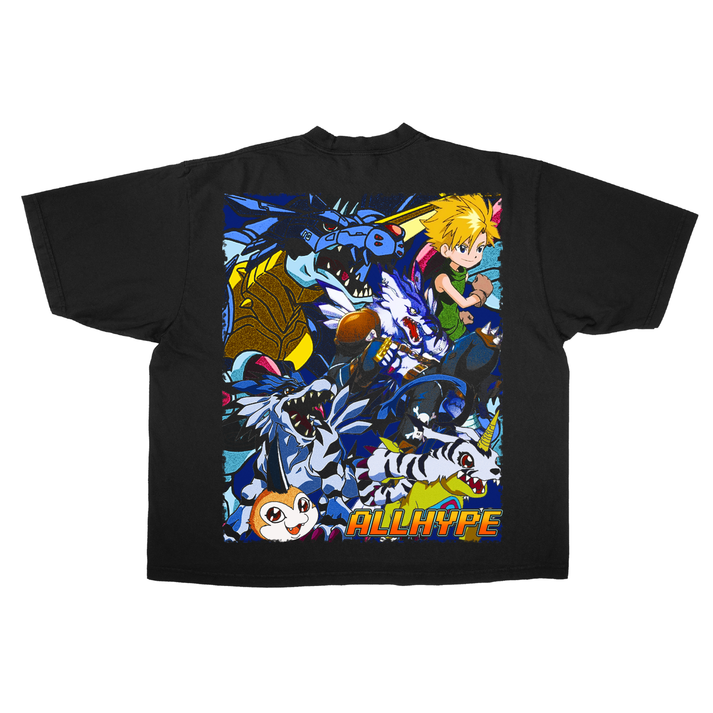 Digital Monsters Oversized T-Shirt