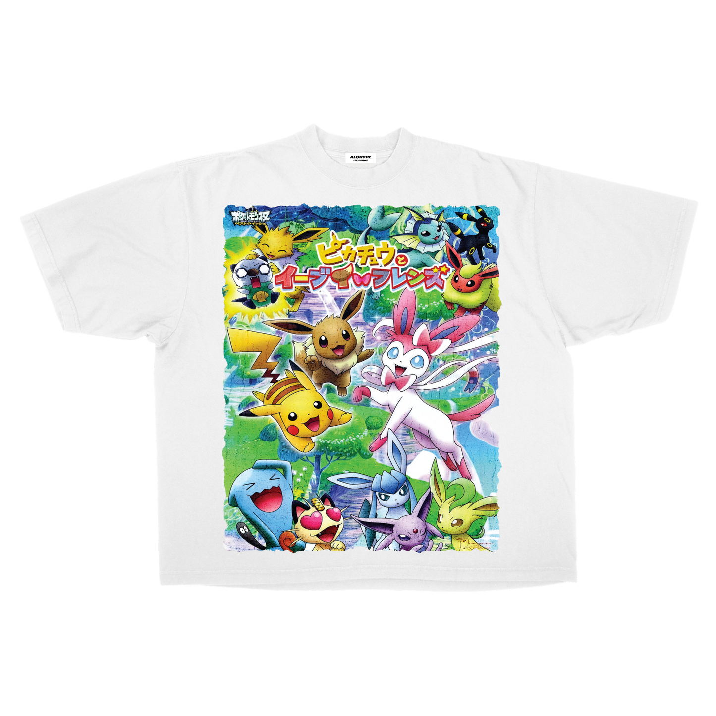 Eevee & Friends Oversized T-Shirt