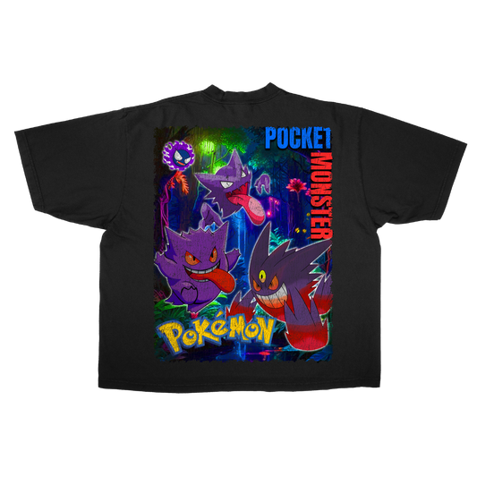 Gengar Evolution Oversized T-Shirt
