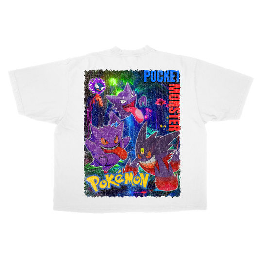 Gengar Evolution Oversized T-Shirt