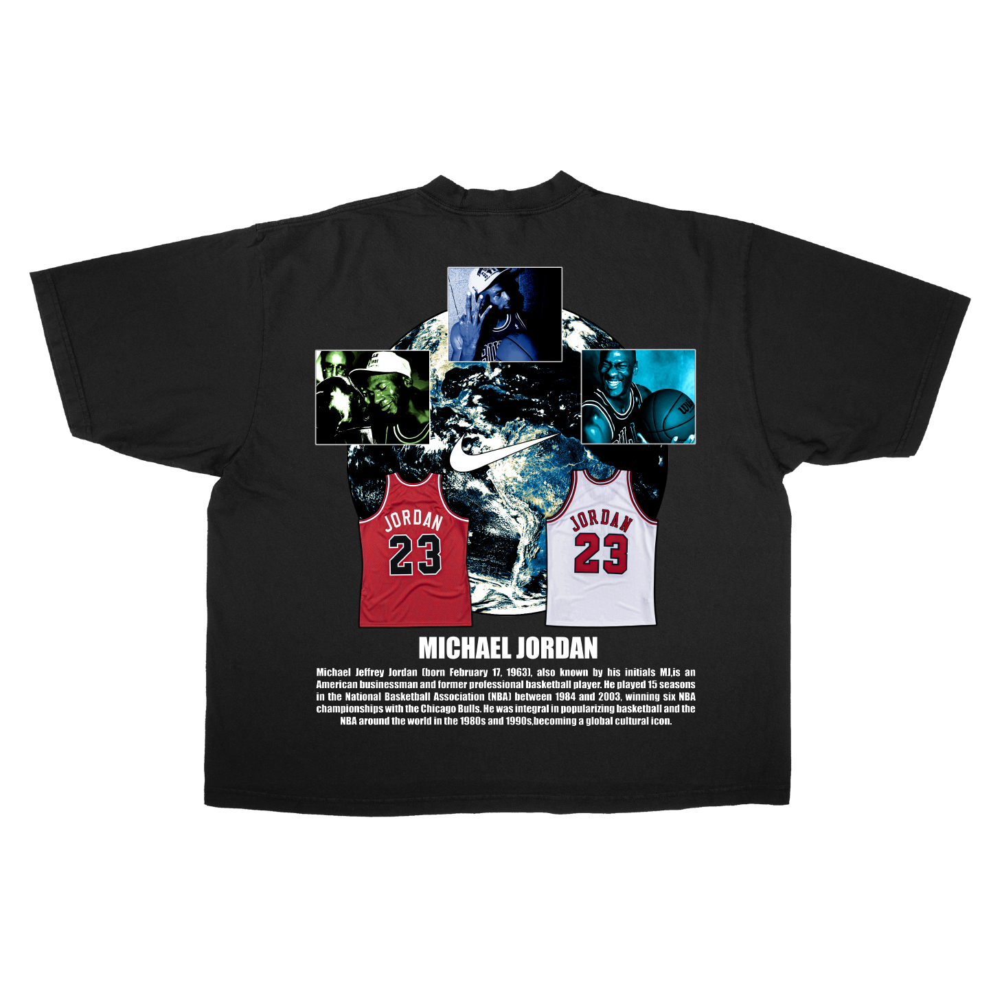 Jordan's World Oversized T-Shirt