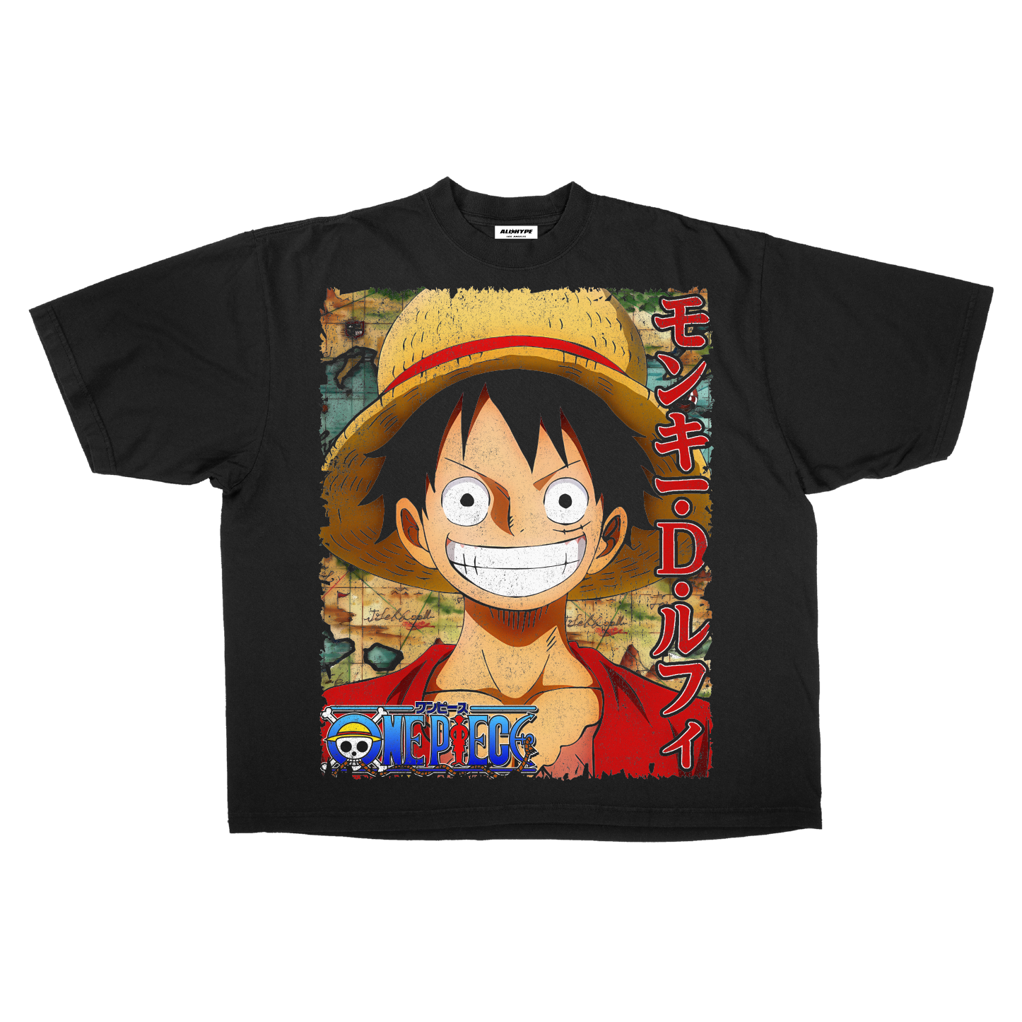 rawlifefactory OLF改　雹衣 M.D. Luffy Oversized T-Shirt – ALLHYPE LA