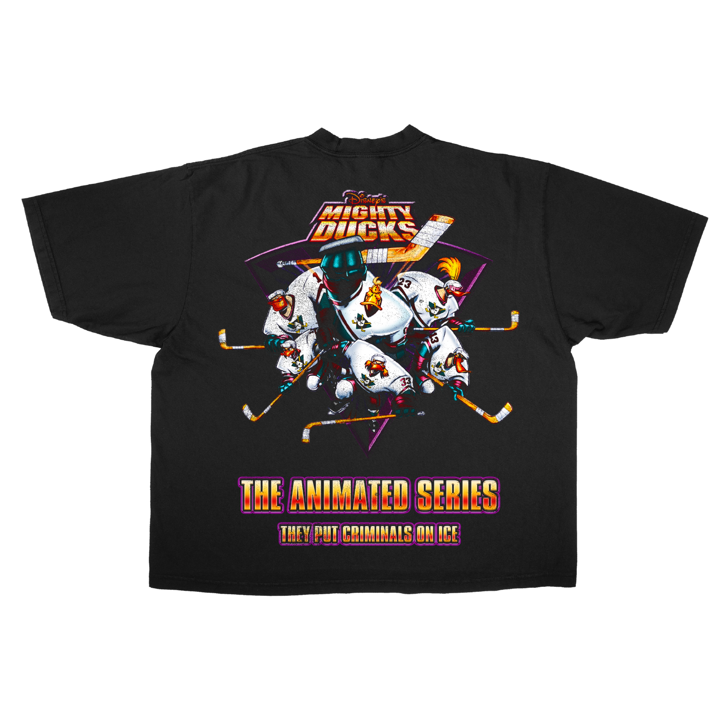 The Animated Ducks Oversized T-Shirt