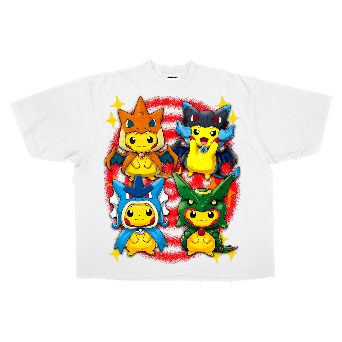 Poncho Pikachu's Oversized T-Shirt