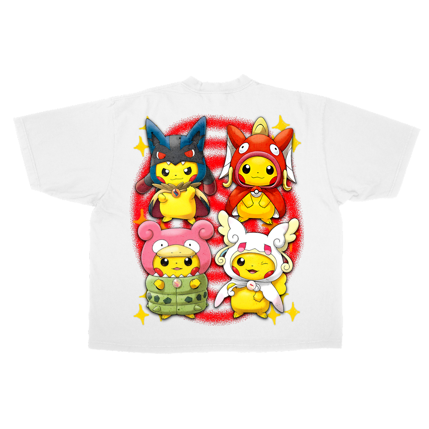 Poncho Pikachu's Oversized T-Shirt