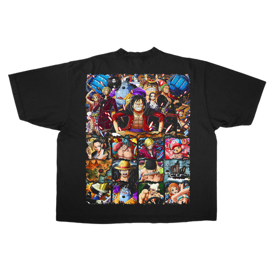 Straw Hats Oversized T-Shirt