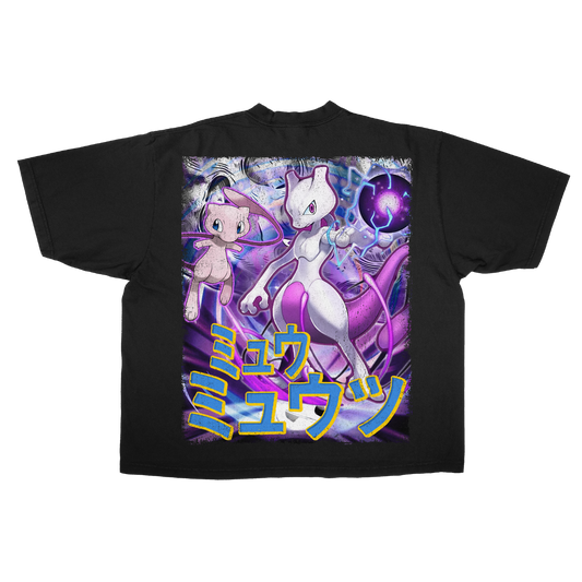 Mew & Mewtwo Oversized T-Shirt