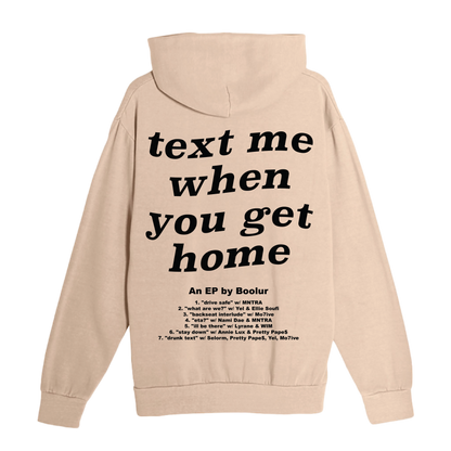 Text Me EP Hoodie - Taupe