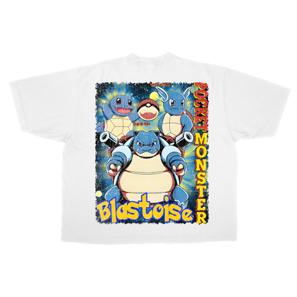 Blastoise Evolution Oversized T-Shirt