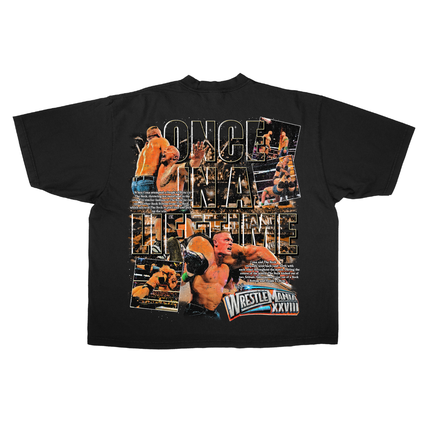 Cena vs Rock Oversized T-Shirt