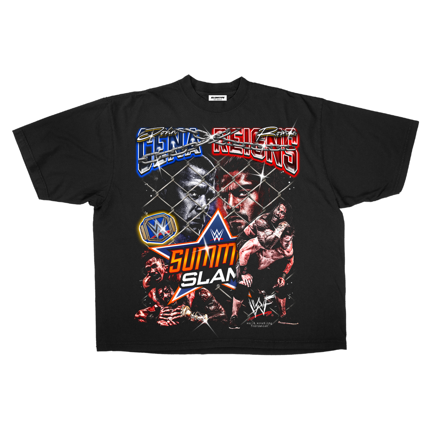 Cena vs Roman Oversized T-Shirt