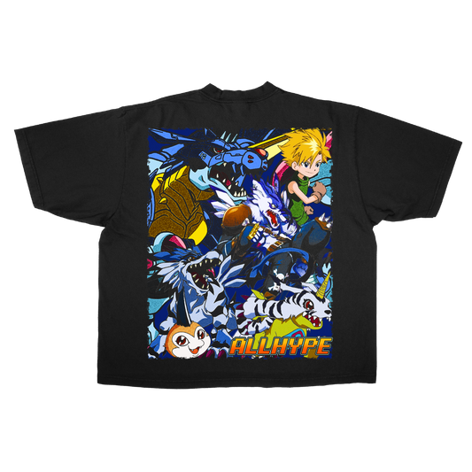 Digital Monsters Oversized T-Shirt