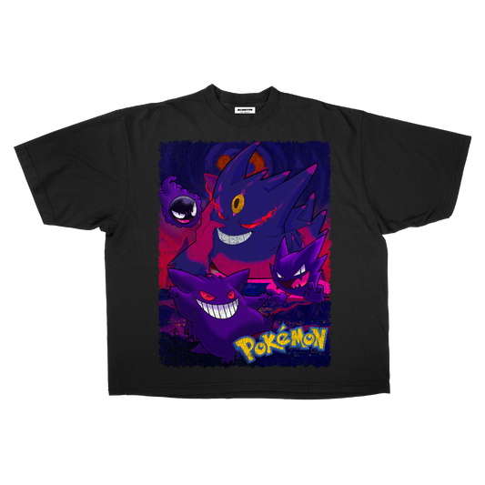 Gengar Evolution Oversized T-Shirt