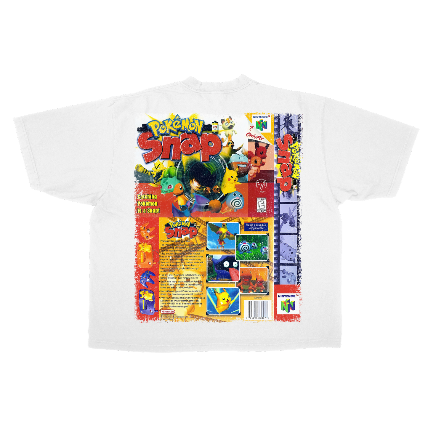 N64 Snap Oversized T-Shirt
