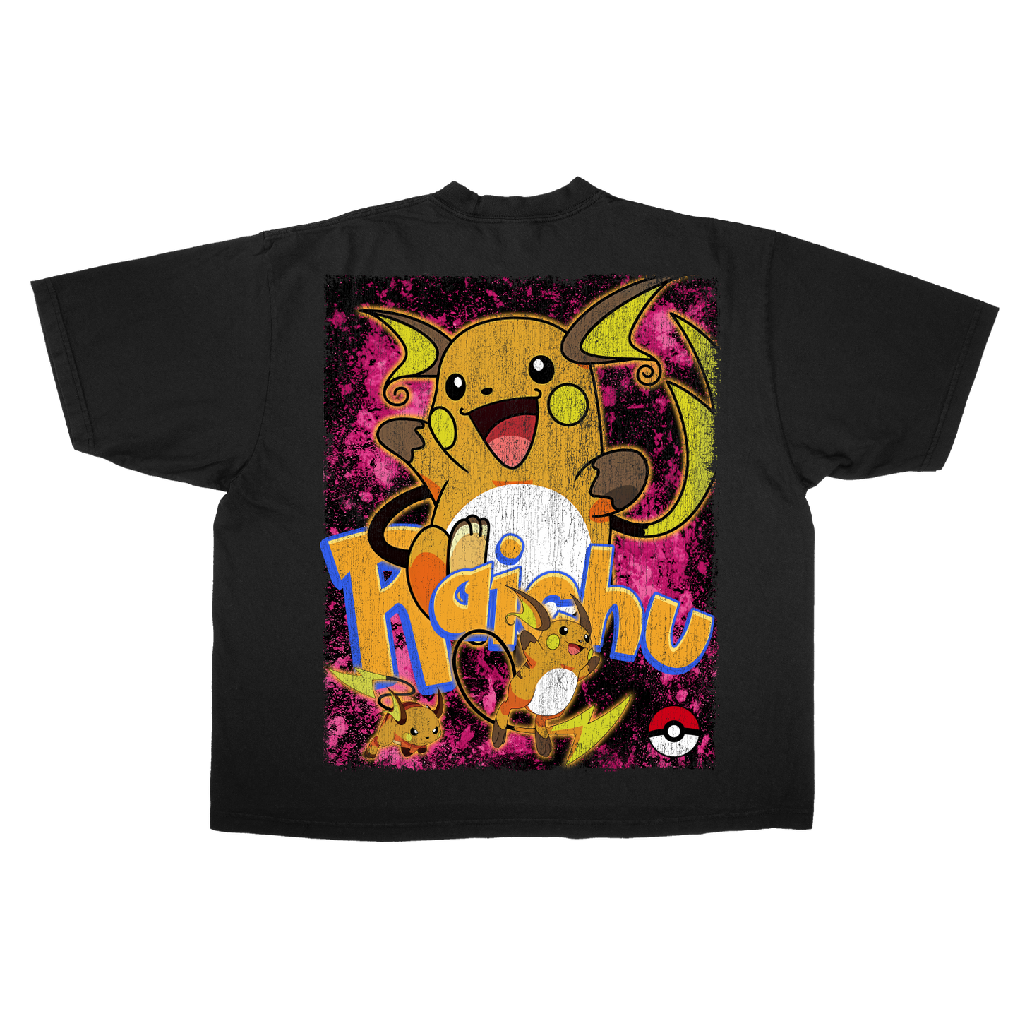Pikachu & Raichu Oversized T-Shirt