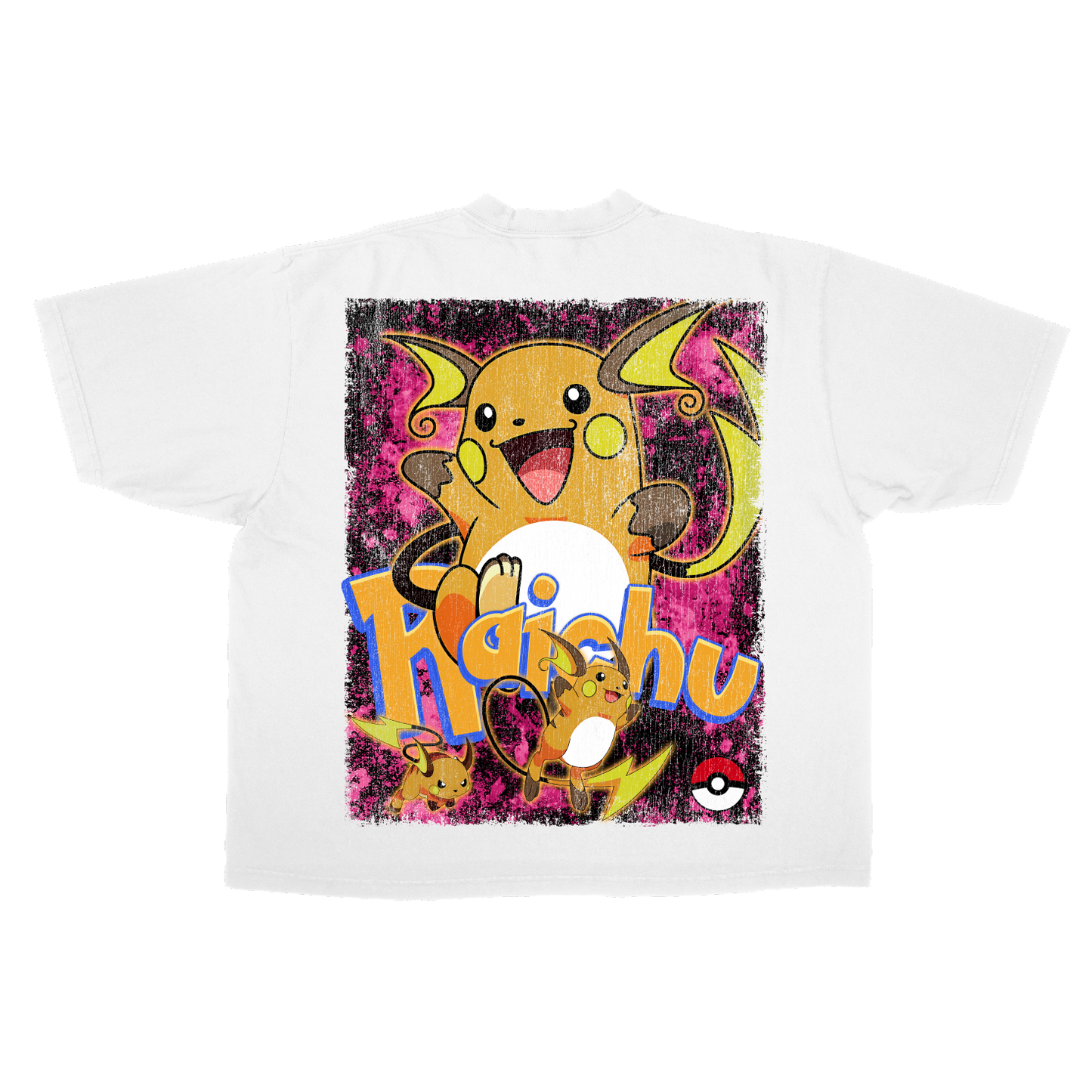 Pikachu & Raichu Oversized T-Shirt