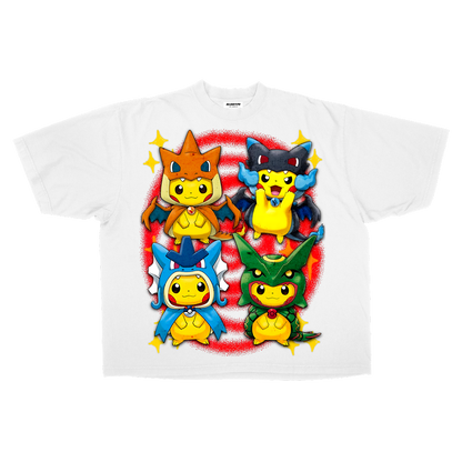 Poncho Pikachu's Oversized T-Shirt