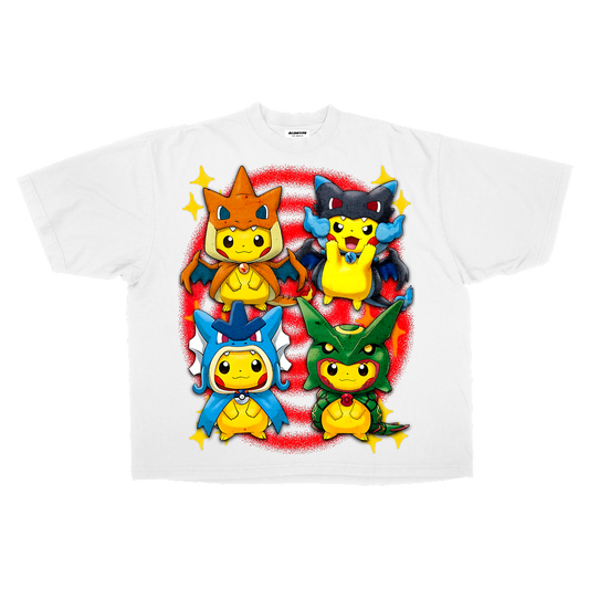 Poncho Pikachu's Oversized T-Shirt