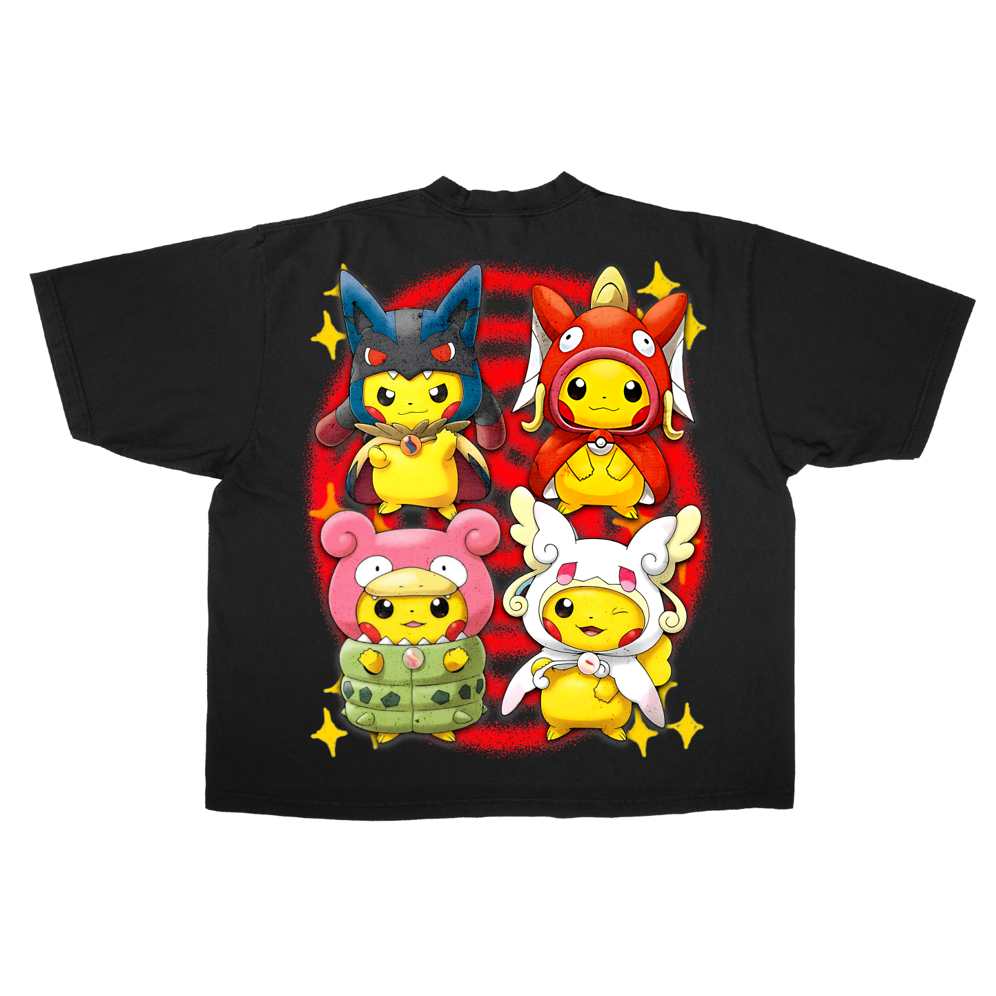 Poncho Pikachu's Oversized T-Shirt