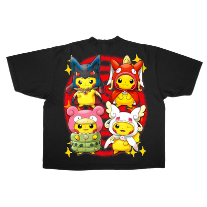 Poncho Pikachu's Oversized T-Shirt