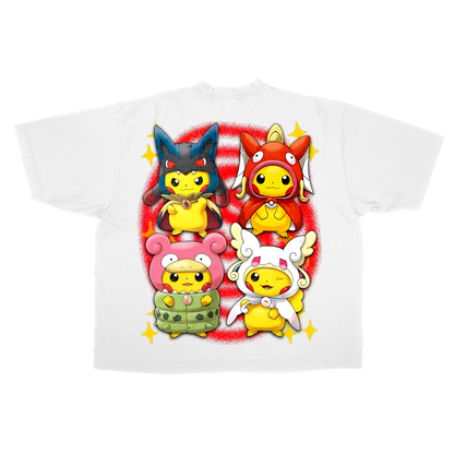 Poncho Pikachu's Oversized T-Shirt