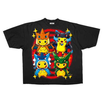 Poncho Pikachu's Oversized T-Shirt