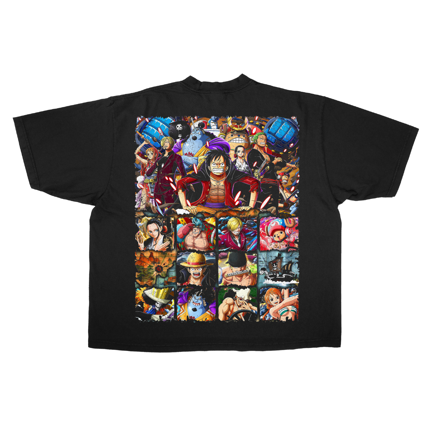 Straw Hats Oversized T-Shirt