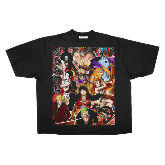 Straw Hats Oversized T-Shirt