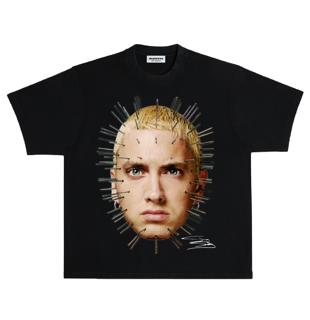 Eminem Head Graphic T-Shirt