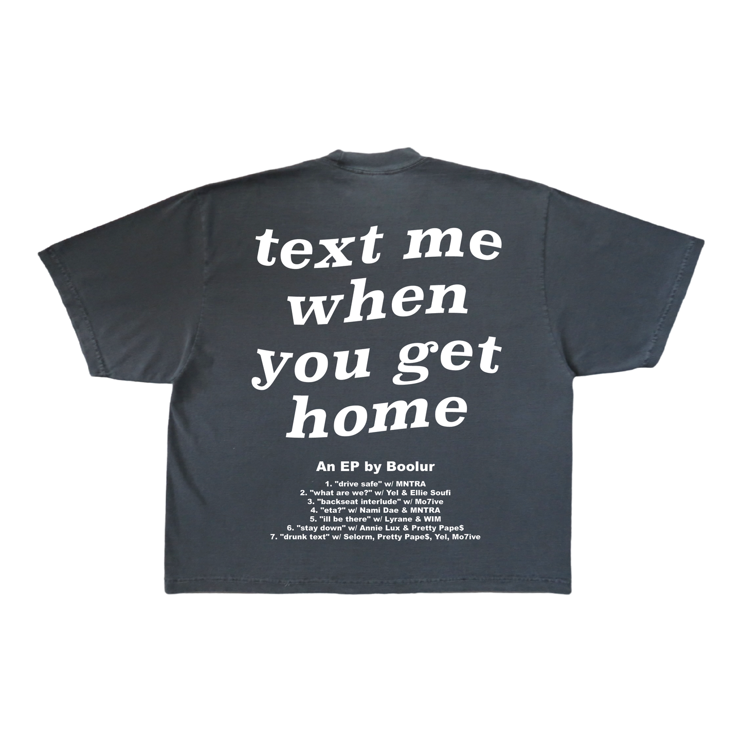 Text Me EP T-Shirt - Shadow