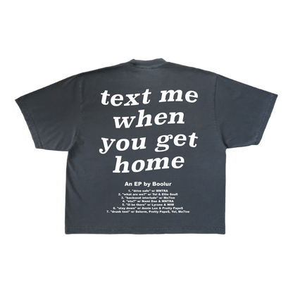 Text Me EP T-Shirt - Shadow