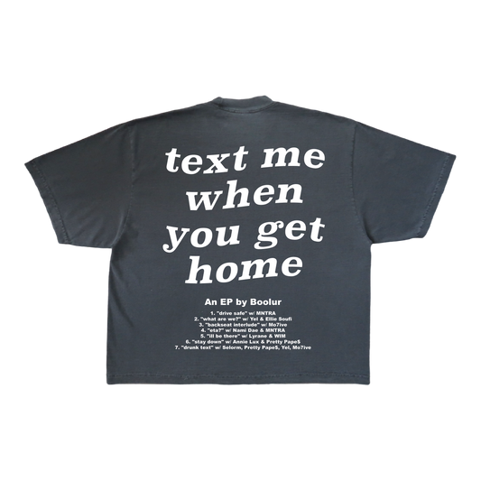 Text Me EP T-Shirt - Shadow