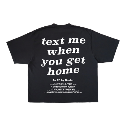 Text Me EP T-Shirt - Black