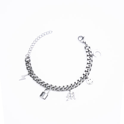 Charm Cuban Bracelet