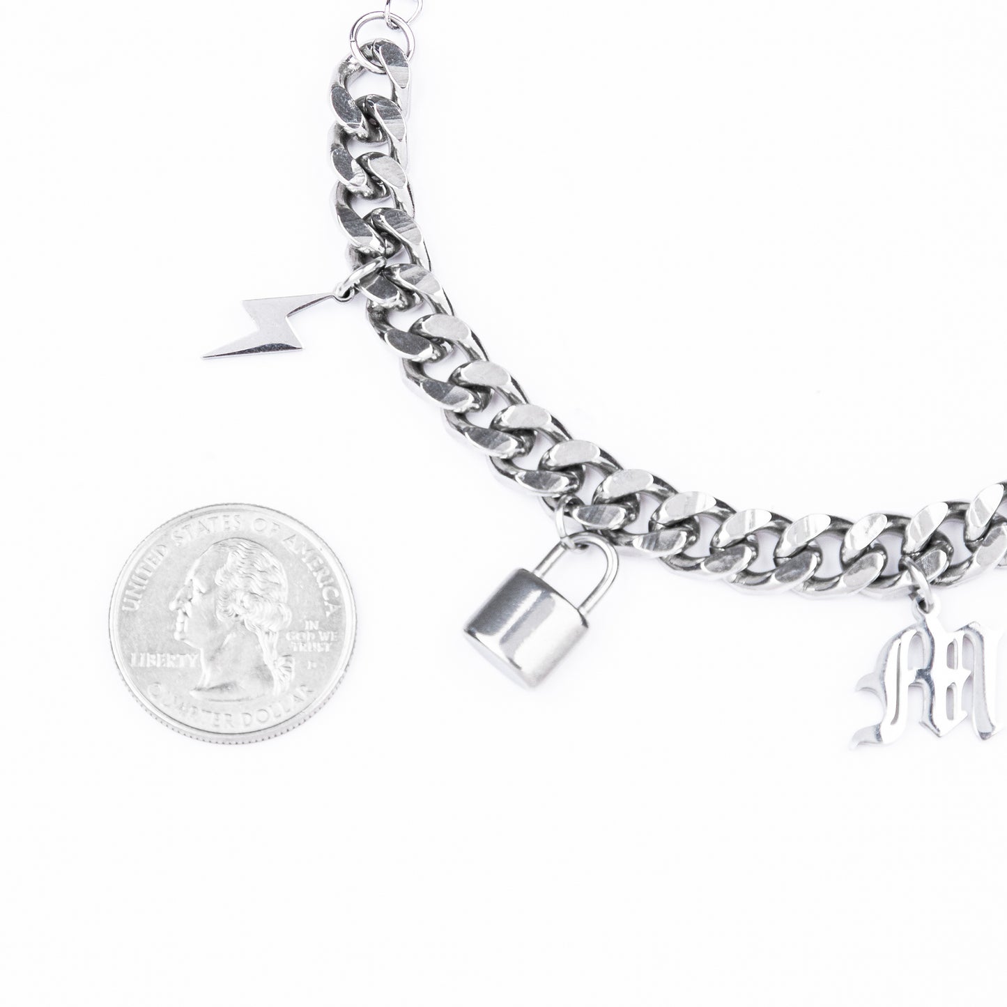 Charm Cuban Bracelet