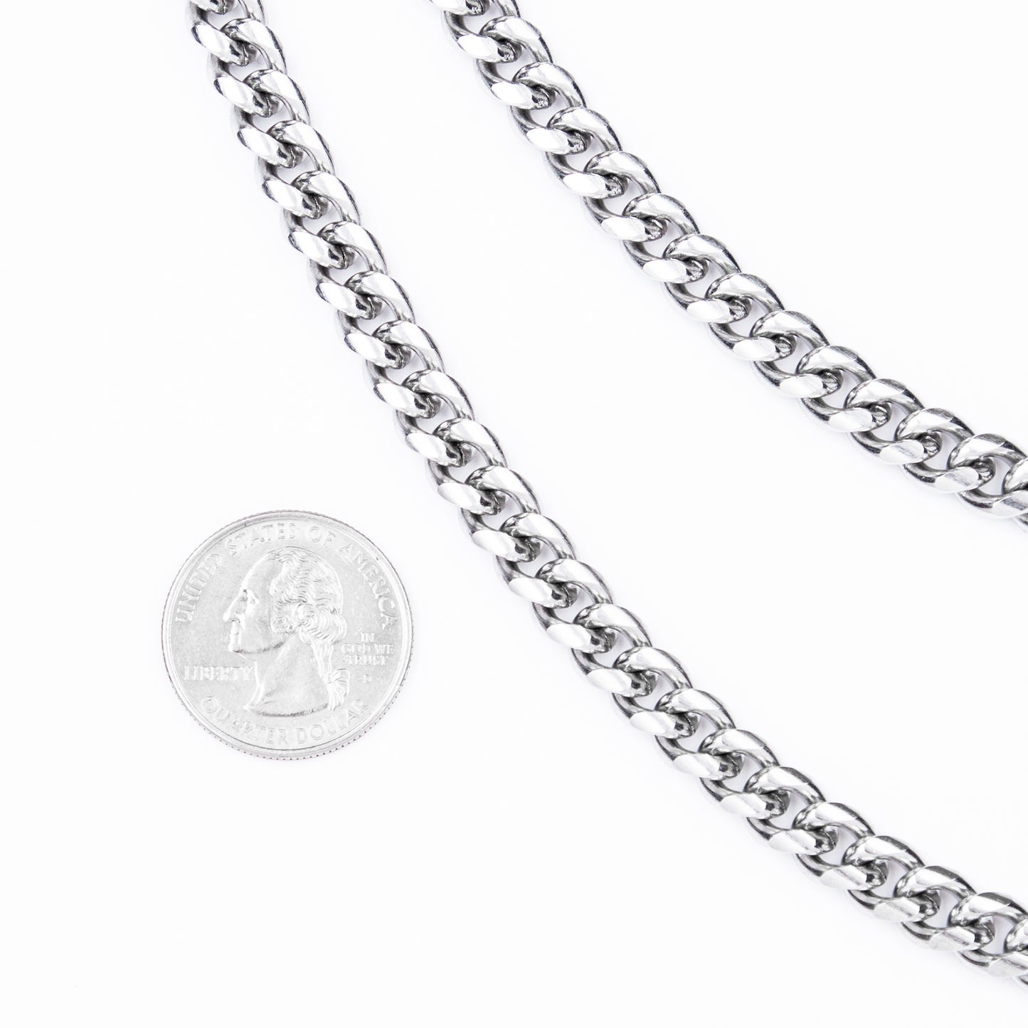 Double Cuban Wallet Chain