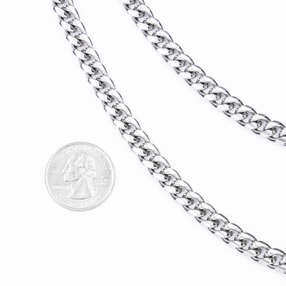 Double Cuban Wallet Chain